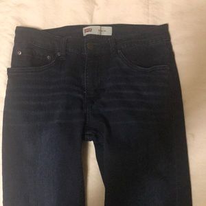 Girls Levi’s 16 Reg 511 slim dark wash